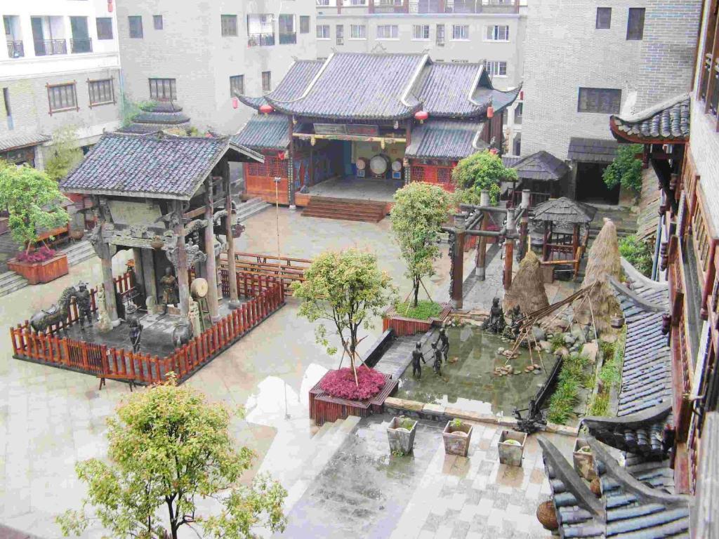 Bajie Youth Hostel Zhangjiajie Rom bilde